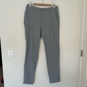 Lululemon Commission Performance Golf Pants Color Gray Men's Size 32X32 M5AS8S